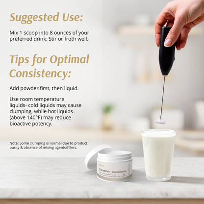 Bovine Colostrum Powder - Unflavored - 30 Servings